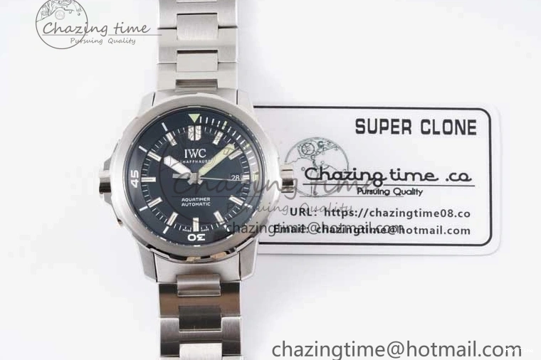 MIROTIME 0131 Versatile Aquatimer SS IW3290 V6SF 1:1 Best Edition Blue Dial on SS Bracelet A 7031